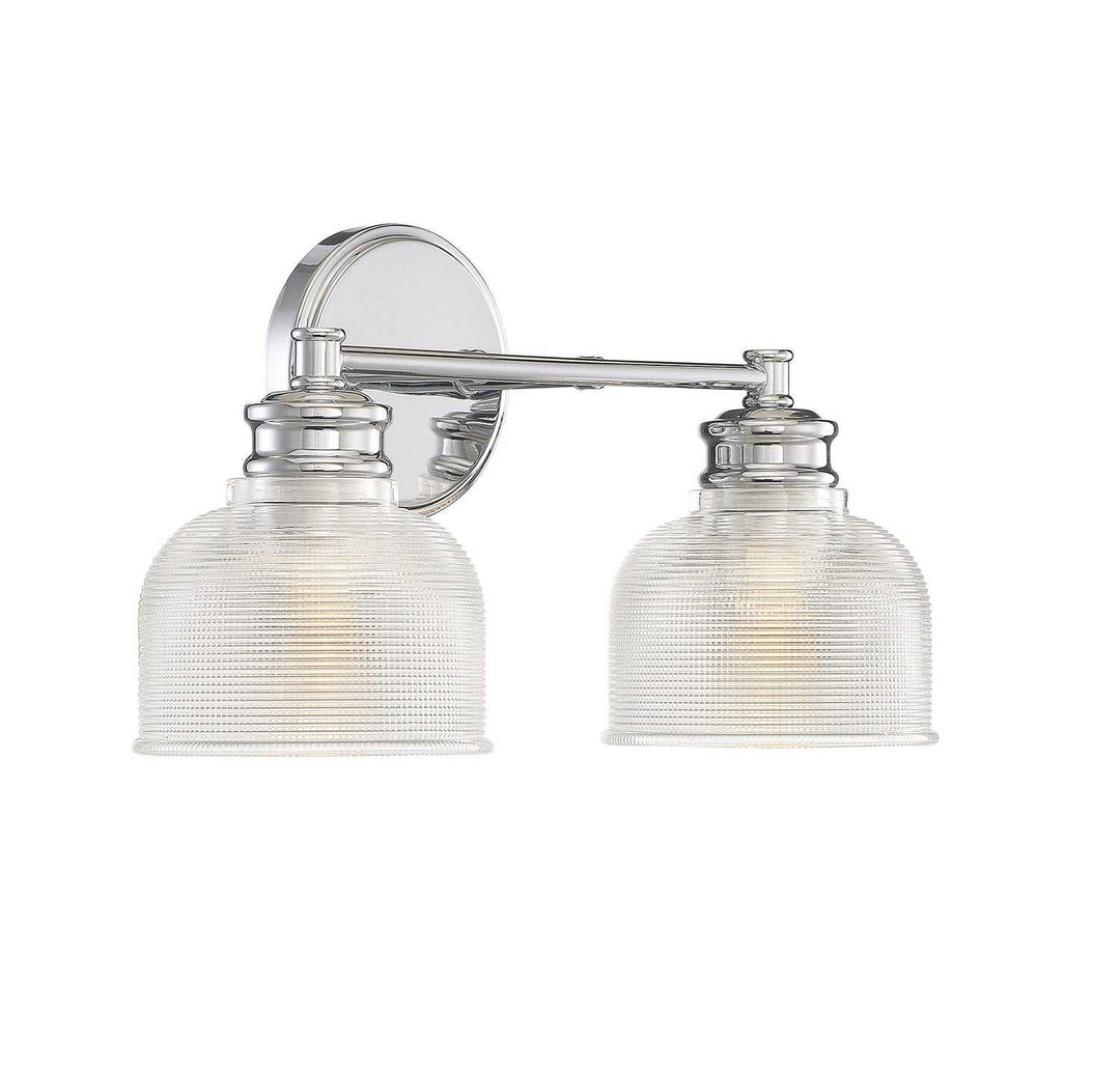 Meridian - M80034CH - Two Light Bathroom Vanity Light - Mbath - Chrome