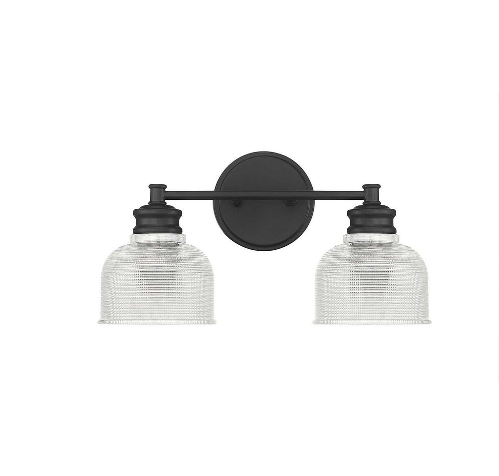 Meridian - M80034MBK - Two Light Bathroom Vanity Light - Mbath - Matte Black