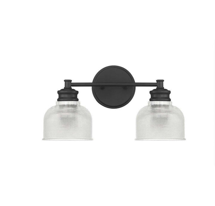 Meridian - M80034MBK - Two Light Bathroom Vanity Light - Mbath - Matte Black