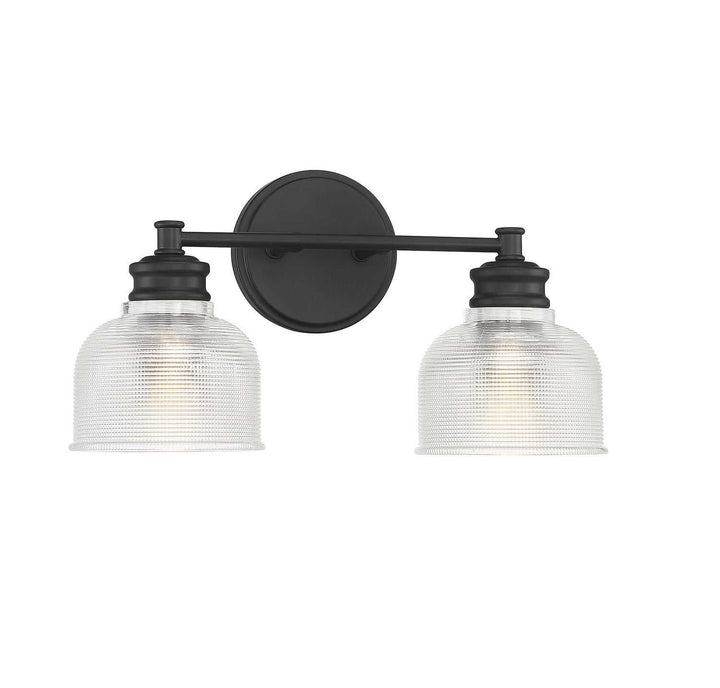 Meridian - M80034MBK - Two Light Bathroom Vanity Light - Mbath - Matte Black