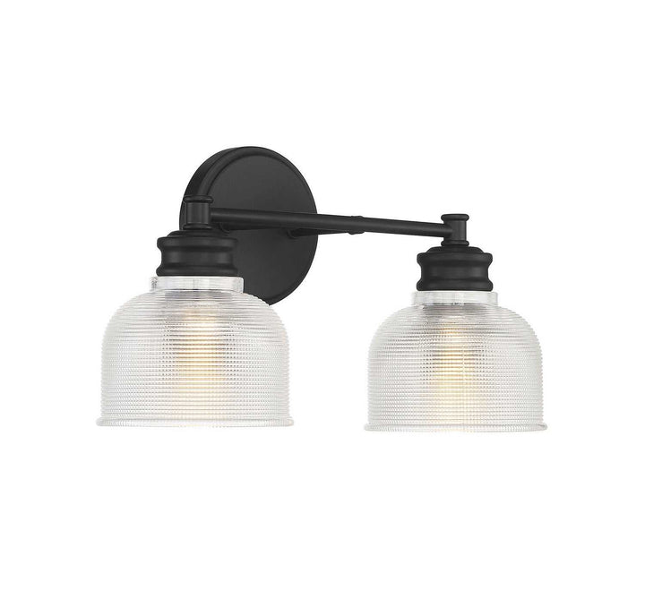 Meridian - M80034MBK - Two Light Bathroom Vanity Light - Mbath - Matte Black