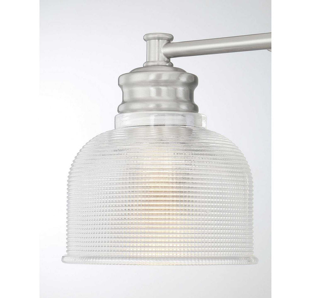 Meridian - M80035BN - Three Light Bathroom Vanity Light - Mbath - Brushed Nickel