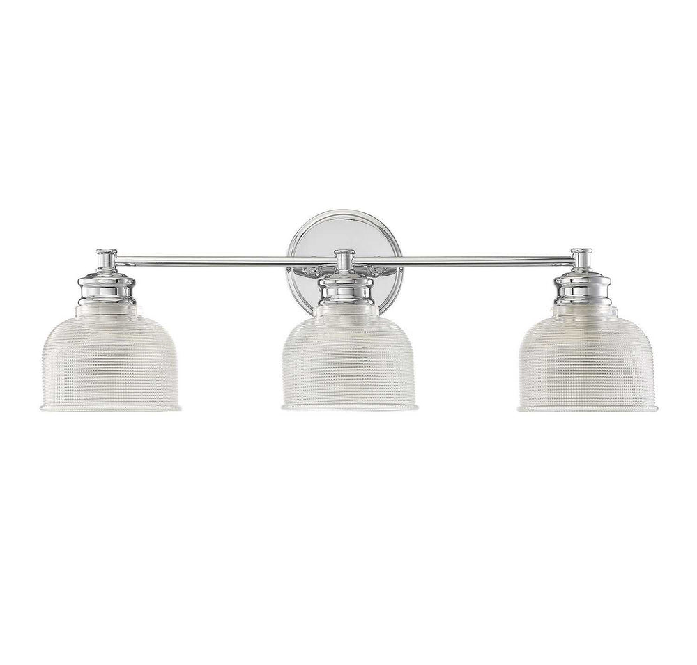 Meridian - M80035CH - Three Light Bathroom Vanity Light - Mbath - Chrome