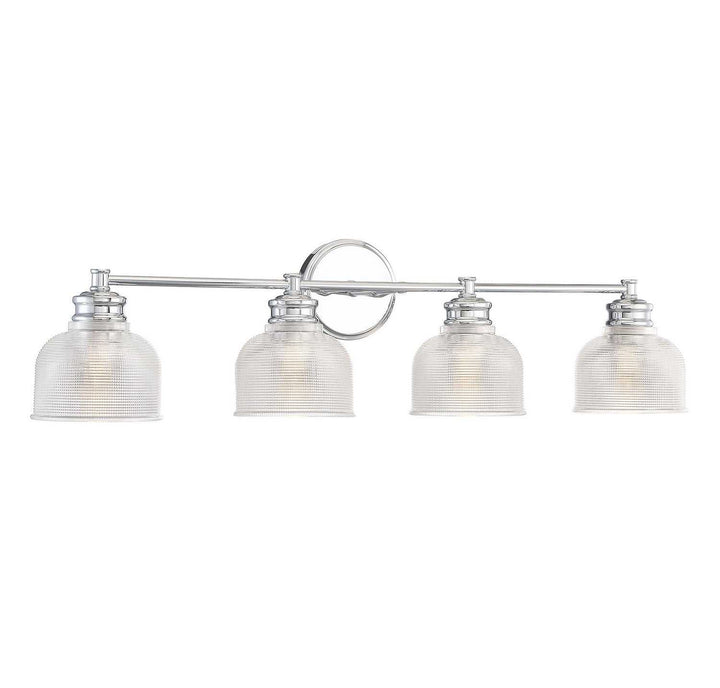 Meridian - M80036CH - Four Light Bathroom Vanity Light - Mbath - Chrome