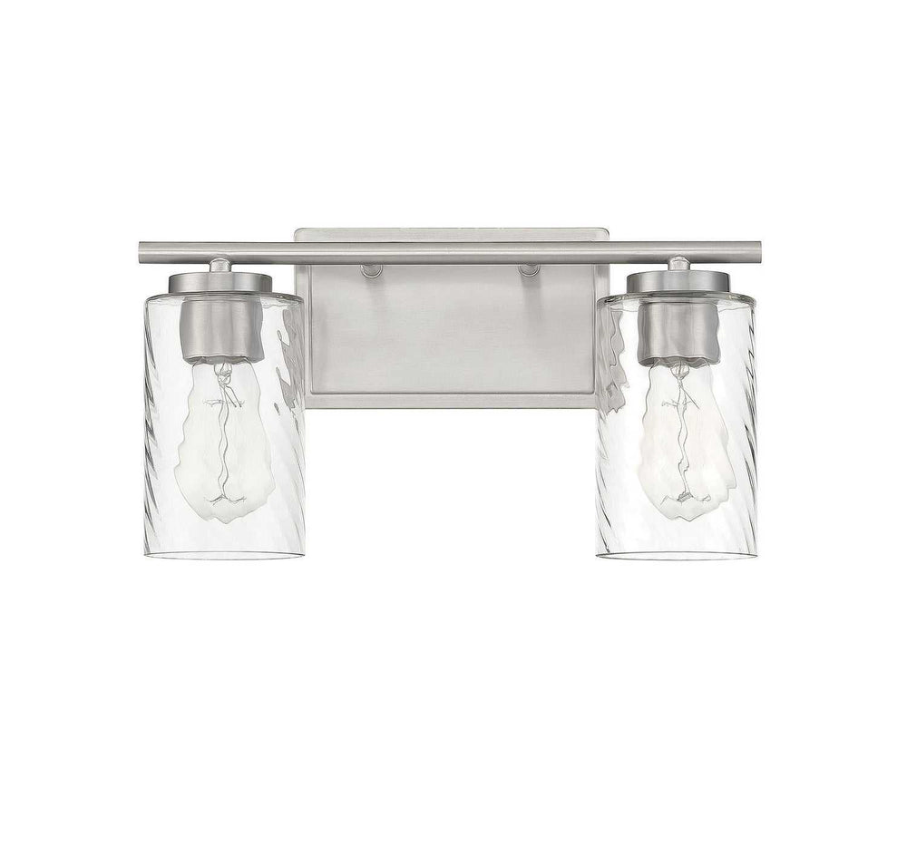 Meridian - M80037BN - Two Light Bathroom Vanity Light - Mbath - Brushed Nickel