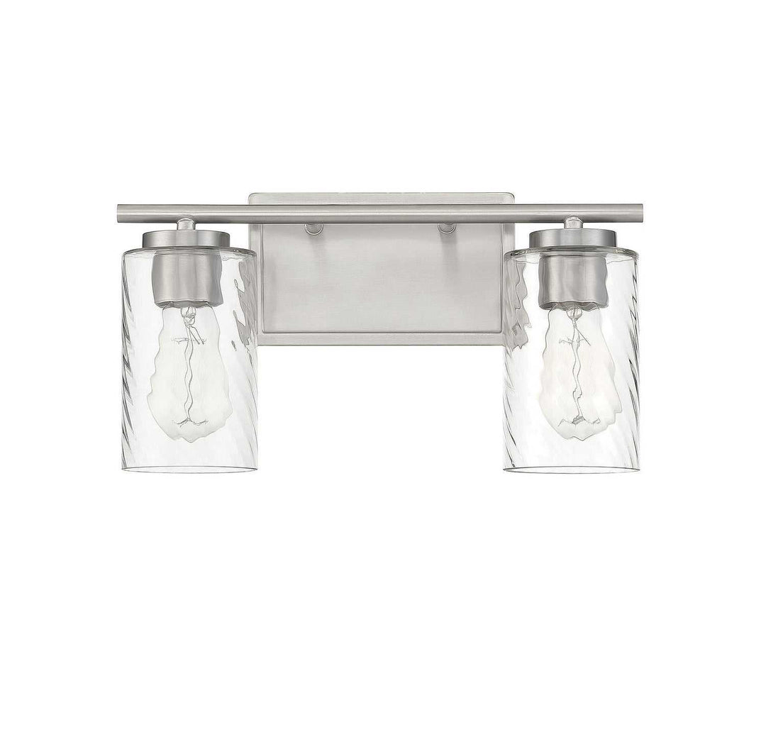 Meridian - M80037BN - Two Light Bathroom Vanity Light - Mbath - Brushed Nickel