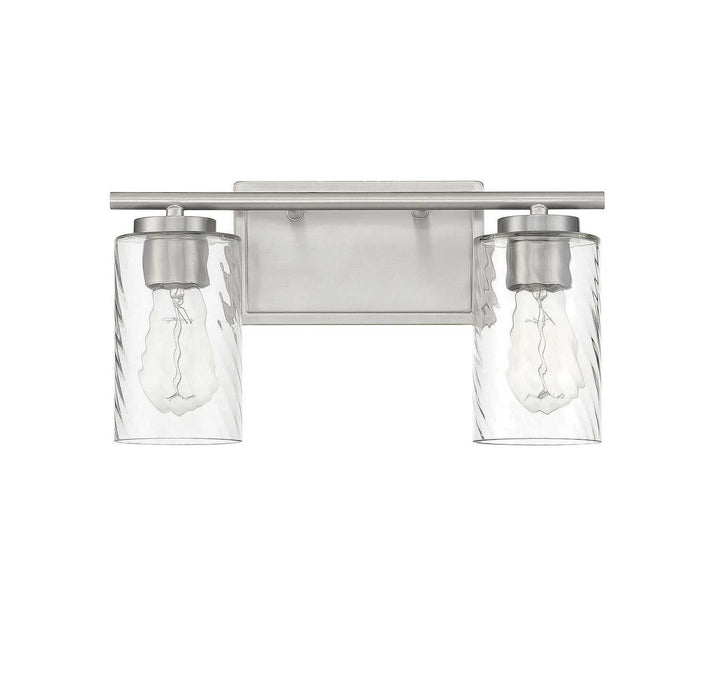 Meridian - M80037BN - Two Light Bathroom Vanity Light - Mbath - Brushed Nickel