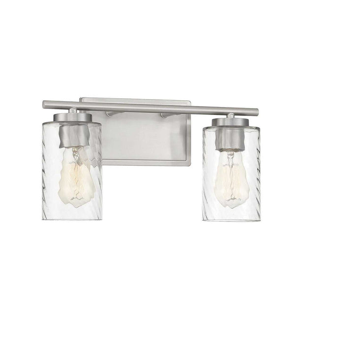 Meridian - M80037BN - Two Light Bathroom Vanity Light - Mbath - Brushed Nickel