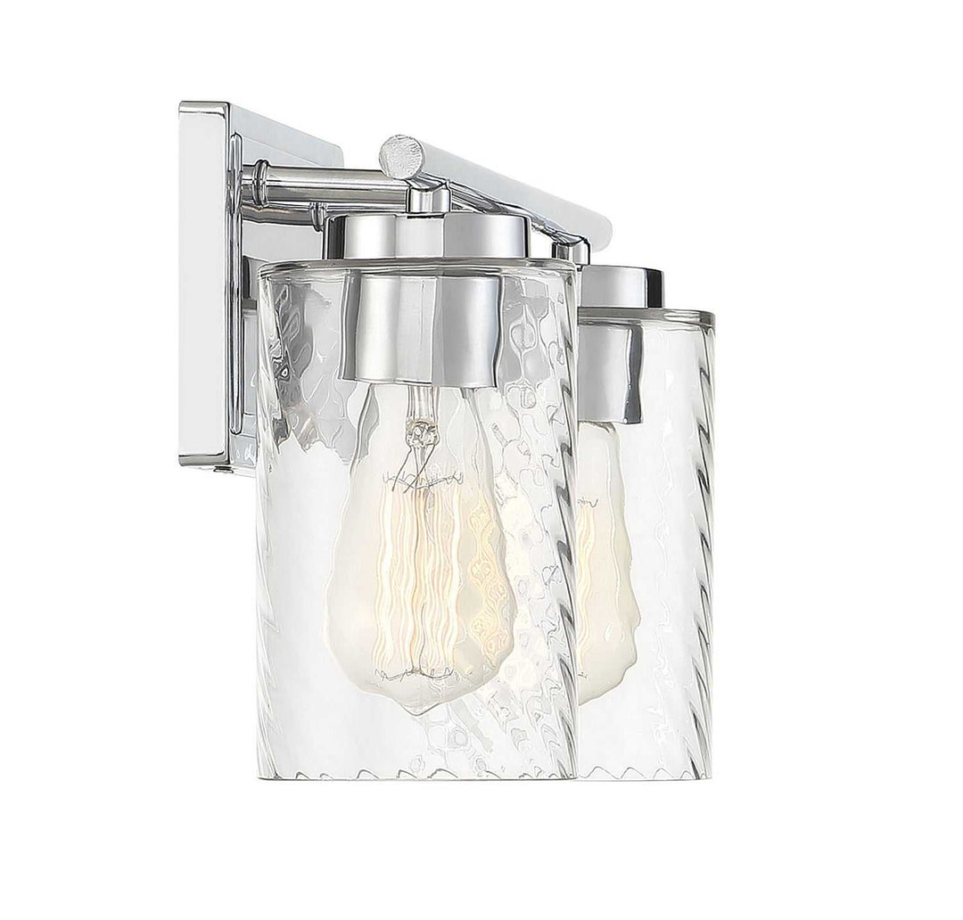Meridian - M80037CH - Two Light Bathroom Vanity Light - Mbath - Chrome