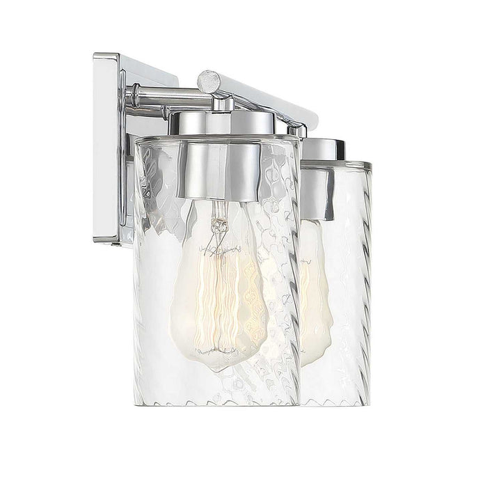 Meridian - M80037CH - Two Light Bathroom Vanity Light - Mbath - Chrome