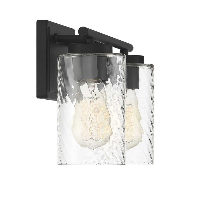 Meridian - M80037MBK - Two Light Bathroom Vanity Light - Mbath - Matte Black