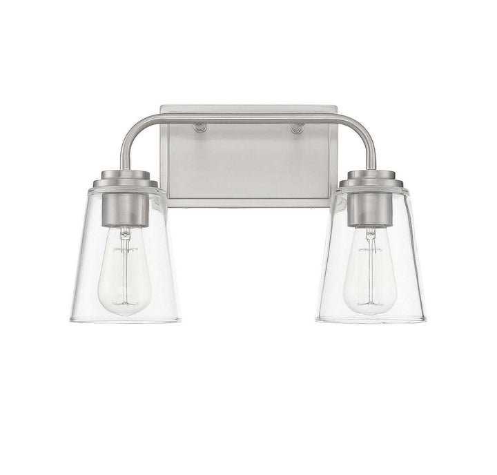 Meridian - M80043BN - Two Light Bathroom Vanity Light - Mbath - Brushed Nickel