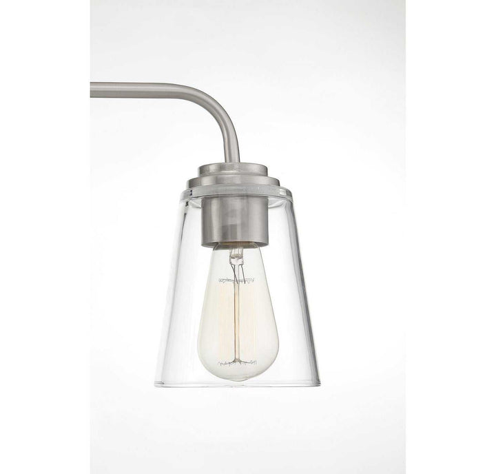 Meridian - M80044BN - Three Light Bathroom Vanity Light - Mbath - Brushed Nickel