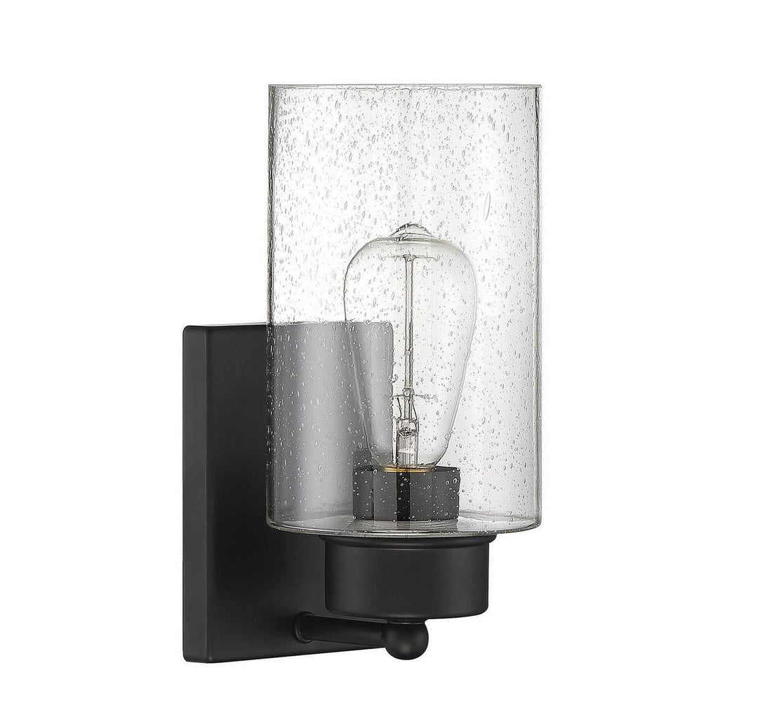 Meridian - M90013MBK - One Light Wall Sconce - Mscon - Matte Black