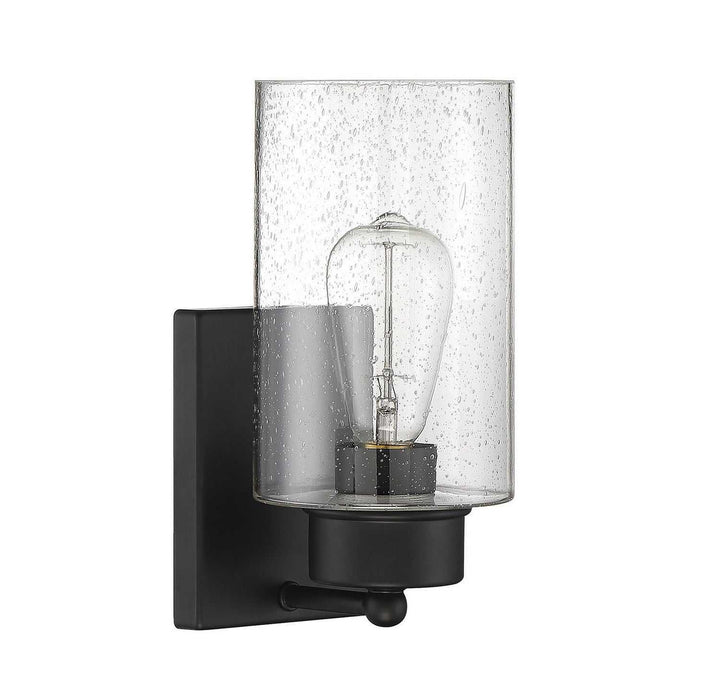 Meridian - M90013MBK - One Light Wall Sconce - Mscon - Matte Black