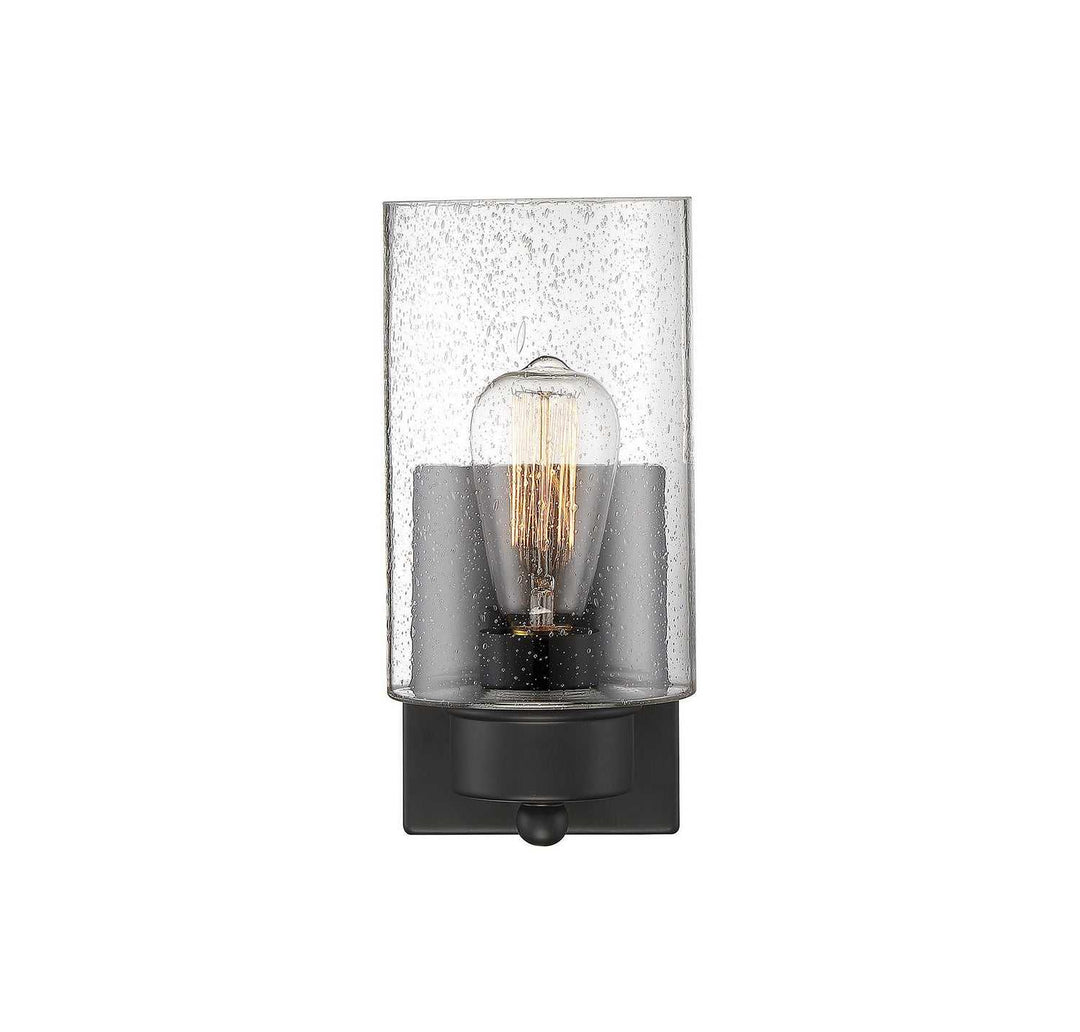 Meridian - M90013MBK - One Light Wall Sconce - Mscon - Matte Black