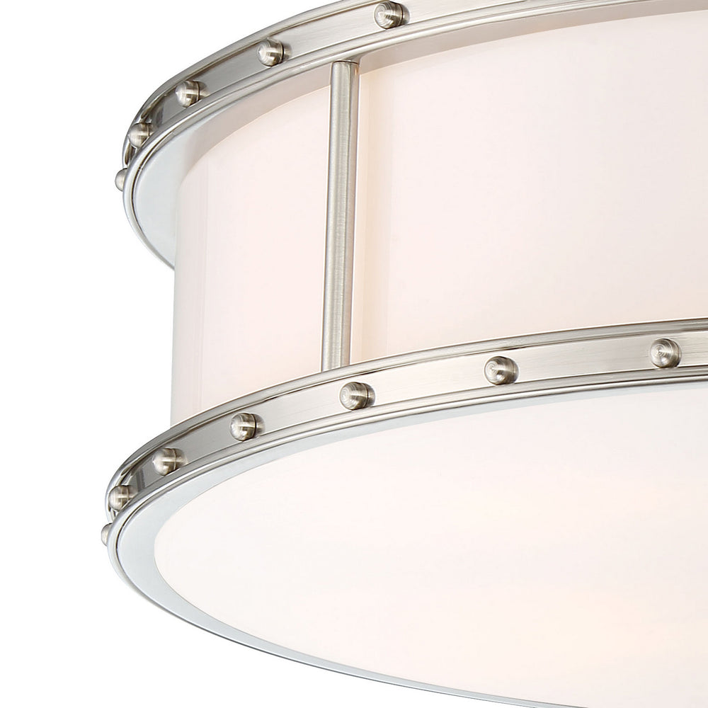 Minka-Lavery - 1827-84-L - LED Flush Mount - Brushed Nickel