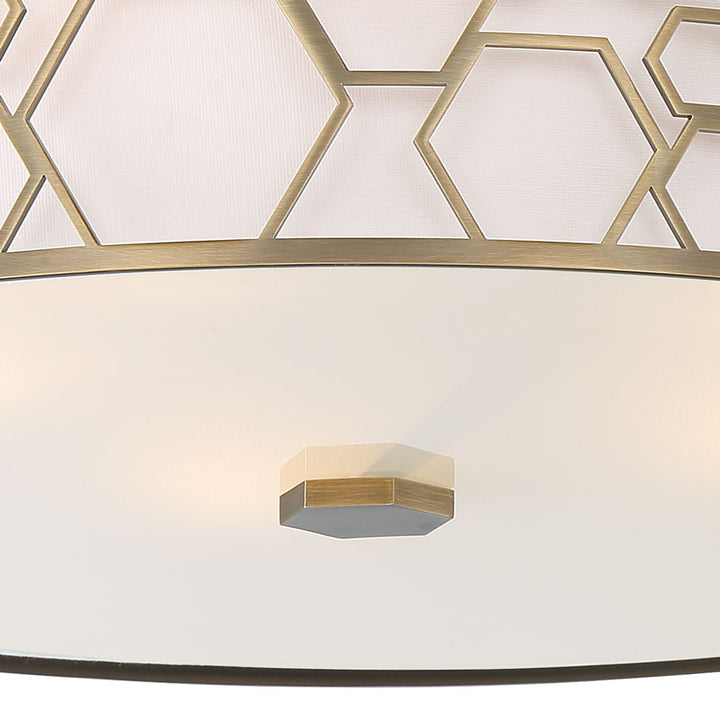 Minka-Lavery - 1845-108-L - LED Flush Mount - Polished Satin Brass