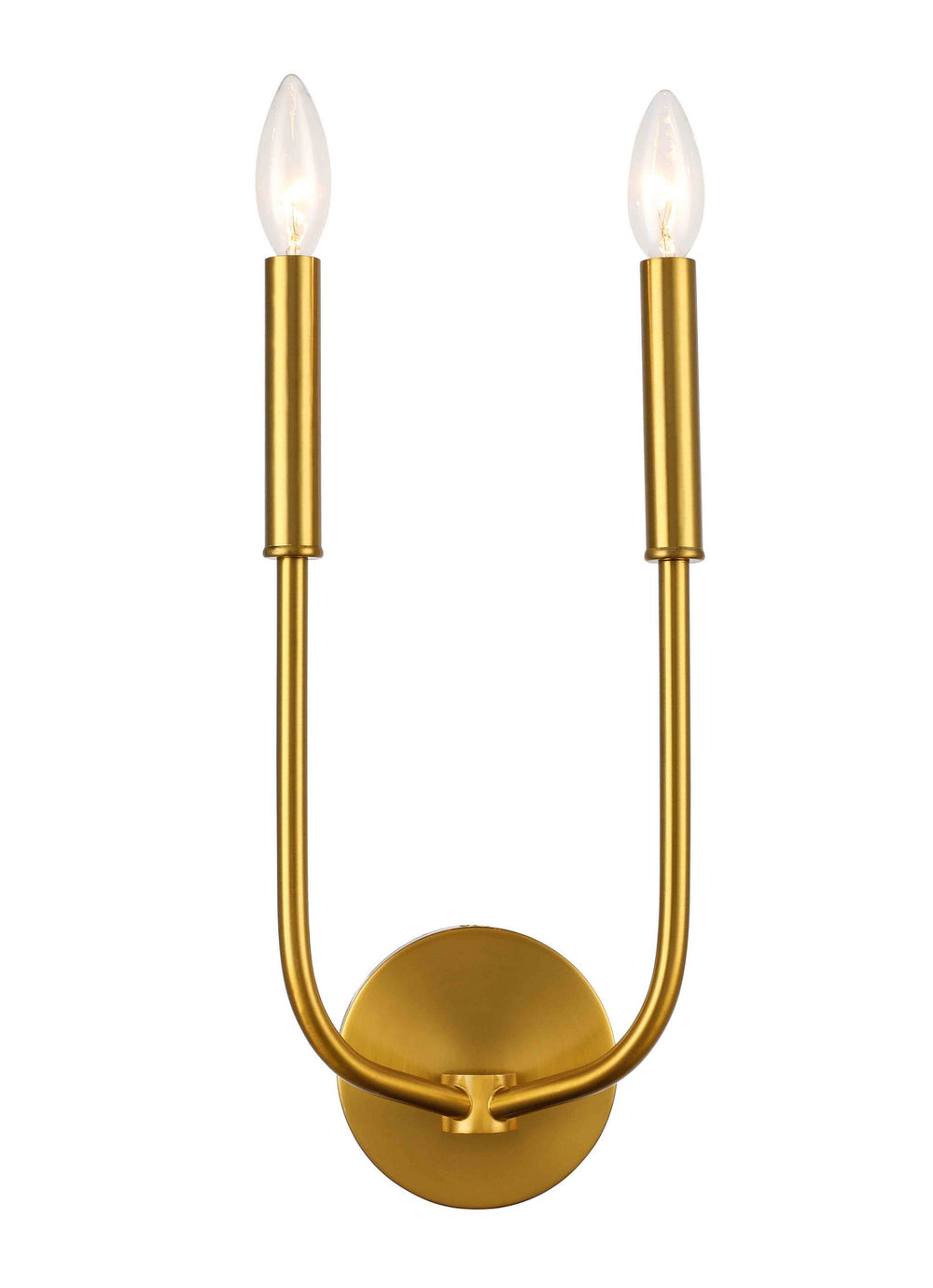 Dainolite Canada - ELN-152W-AGB - Two Light Wall Sconce - Eleanor - Aged Brass