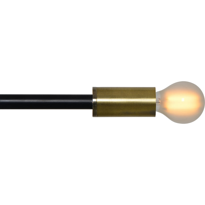 Renwil Canada - LPC4255 - Four Light Ceiling Fixture - Tara - Matte Black, Antique Brass