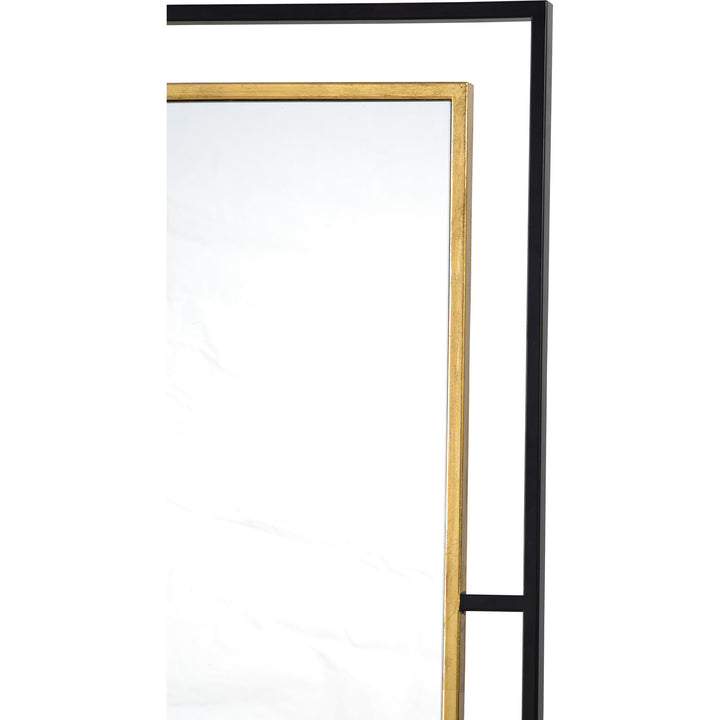 Renwil Canada - MT2244 - Mirror - Gray - Gold Leaf, Black