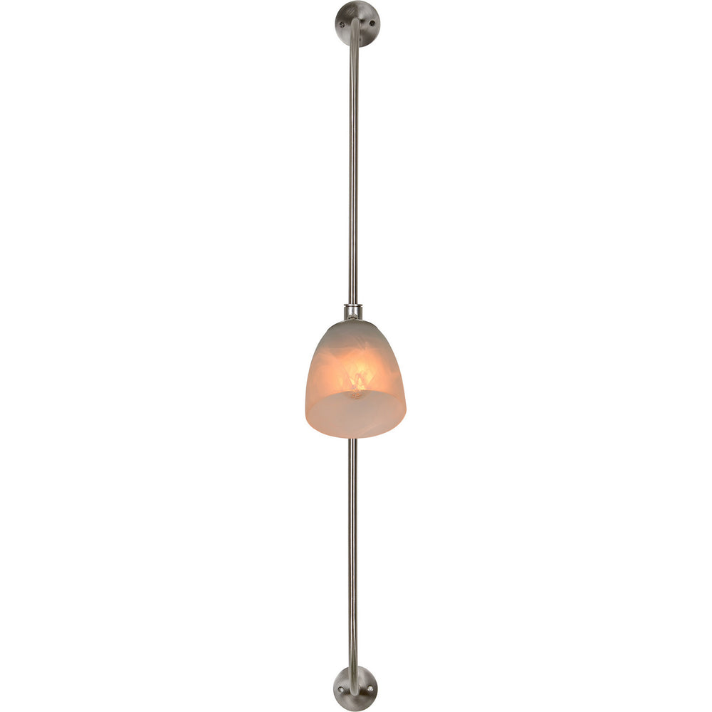 Renwil Canada - WS056 - One Light Wall Sconce - Ametrine - Satin Nickel