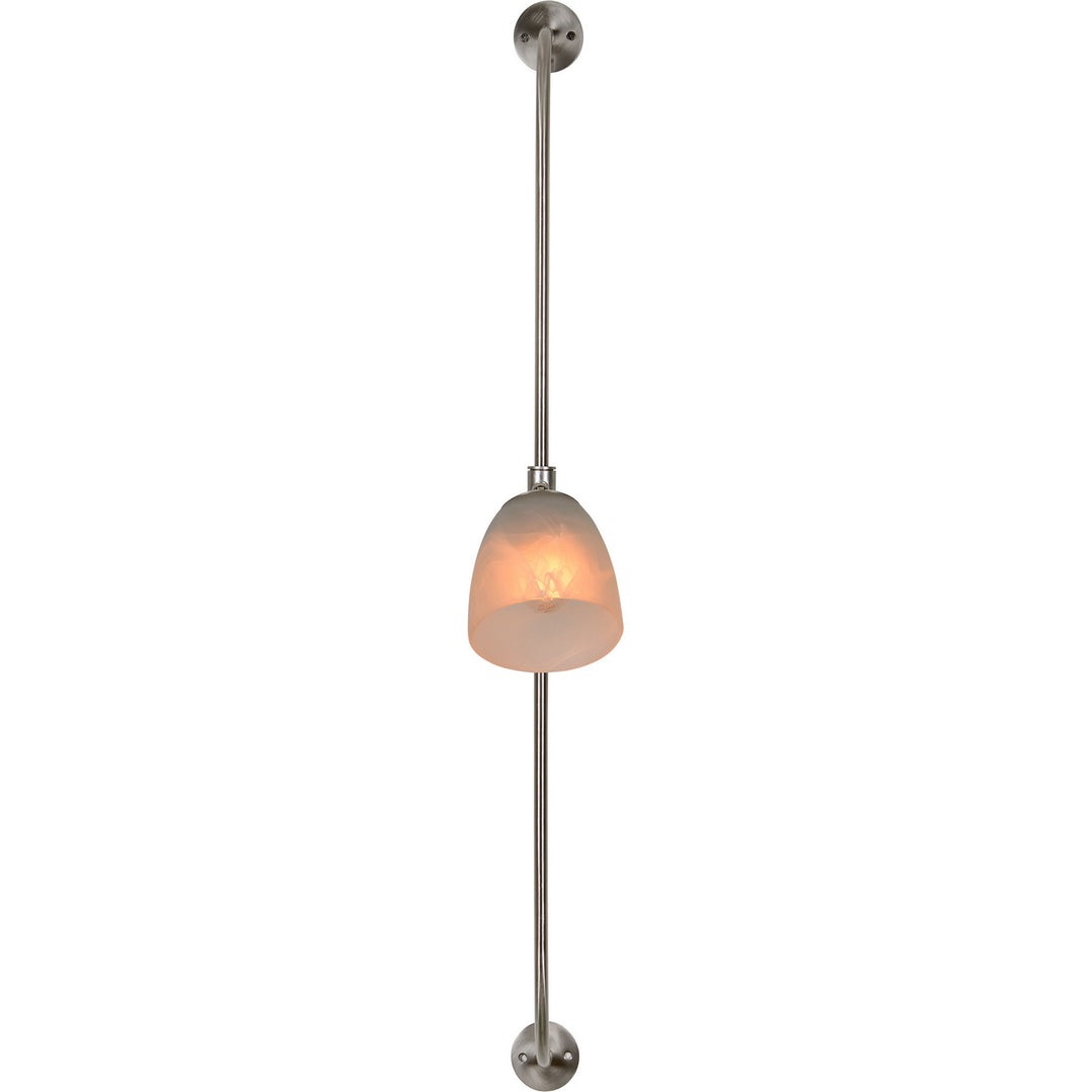 Renwil Canada - WS056 - One Light Wall Sconce - Ametrine - Satin Nickel