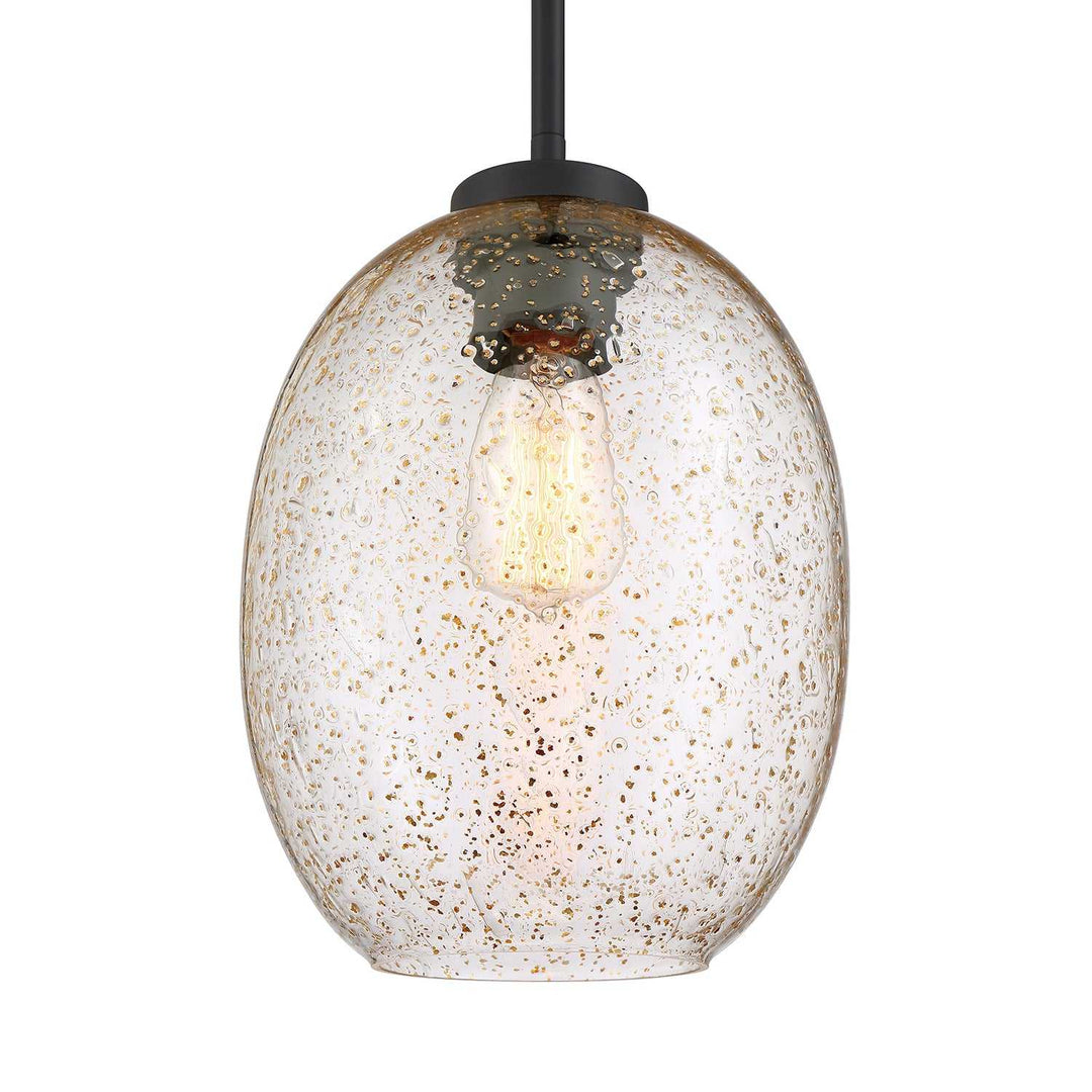 Razzle One Light Pendant in Black Kendal Canada