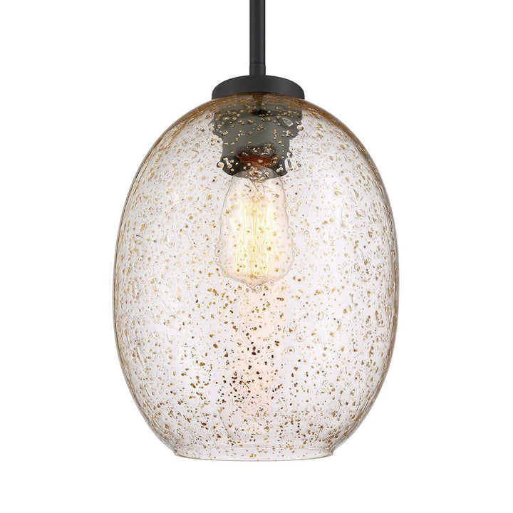 Razzle One Light Pendant in Black Kendal Canada