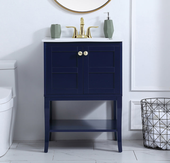 Elegant Lighting - VF2100BL - Bathroom Vanity - Mason - Blue