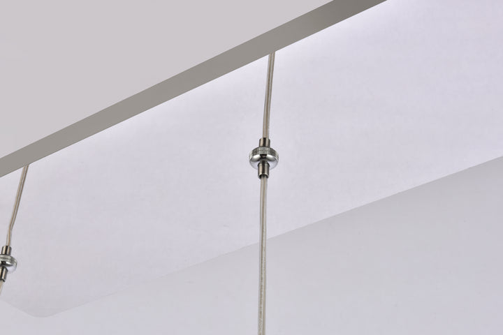 Elegant Lighting - 3505D28C - LED Pendant - Eren - Chrome