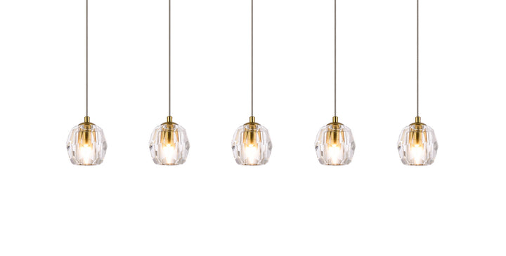 Elegant Lighting - 3505D32G - LED Pendant - Eren - Gold