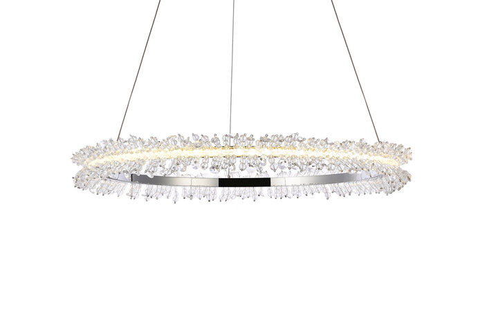 Elegant Lighting - 3506D26C - LED Pendant - Laurel - Chrome