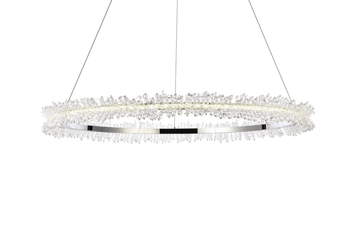 Elegant Lighting - 3506D34C - LED Pendant - Laurel - Chrome