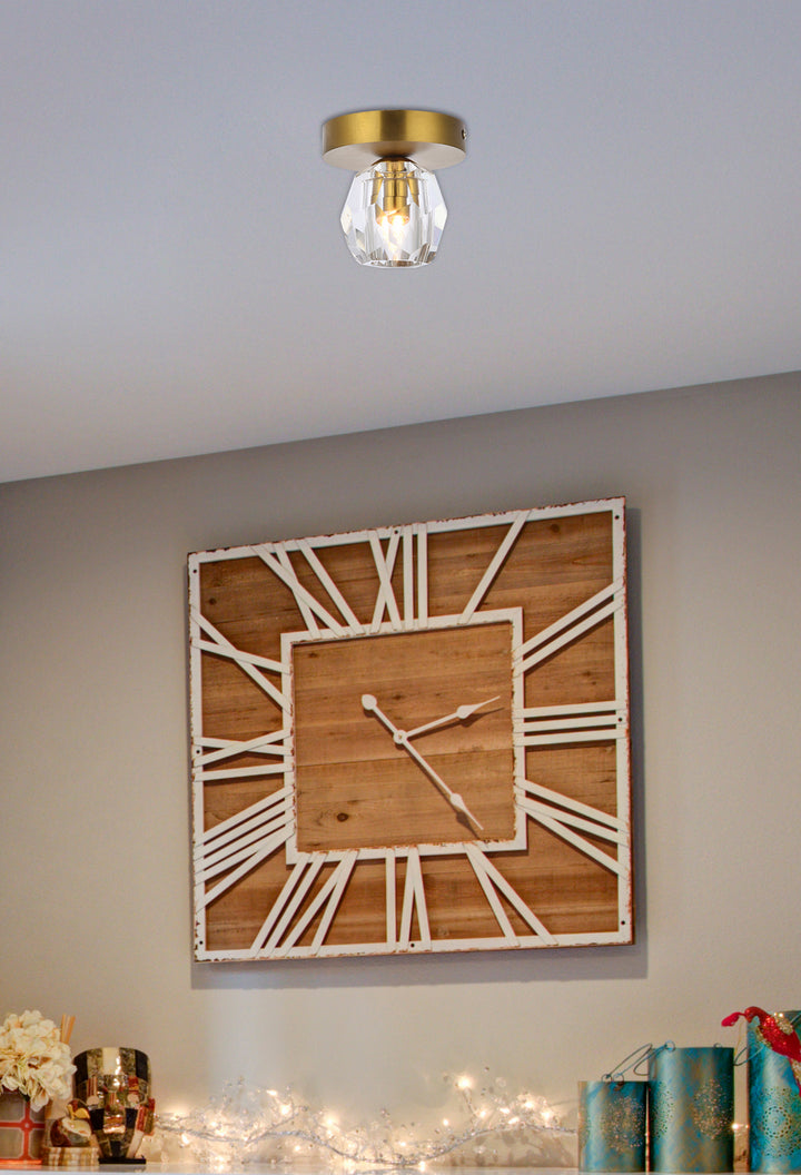 Elegant Lighting - 3505F5G - LED Flush Mount - Eren - Gold