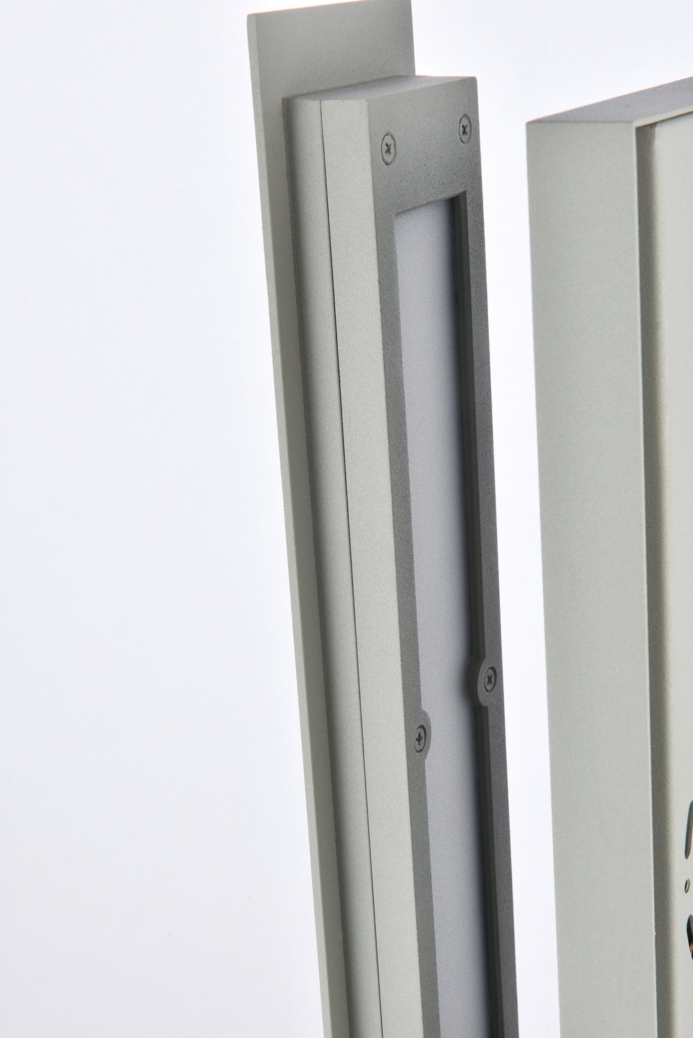 Elegant Lighting - LDOD4005S - LED Outdoor Wall Lamp - Raine - Silver