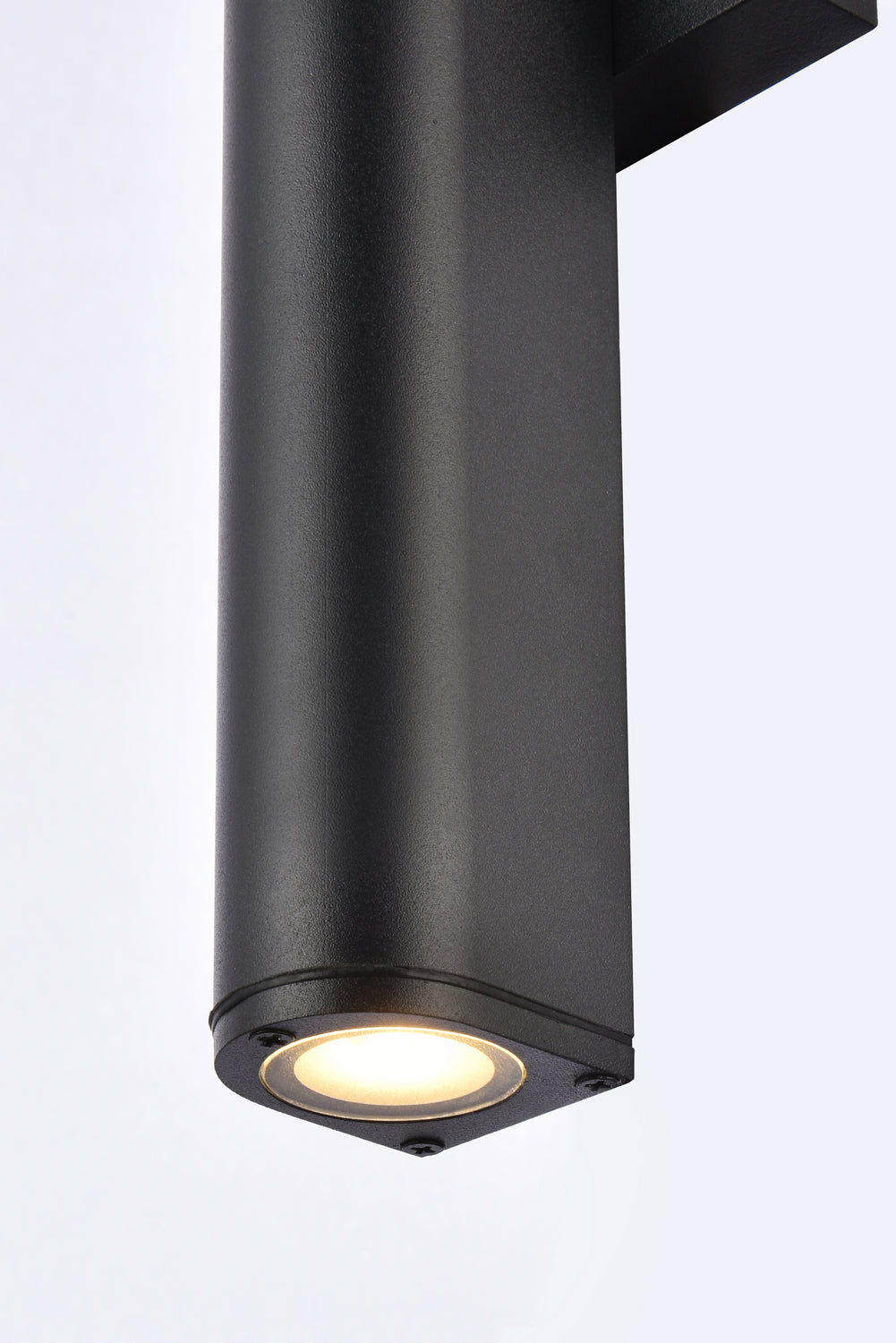 Elegant Lighting - LDOD4008BK - LED Outdoor Wall Lamp - Raine - black