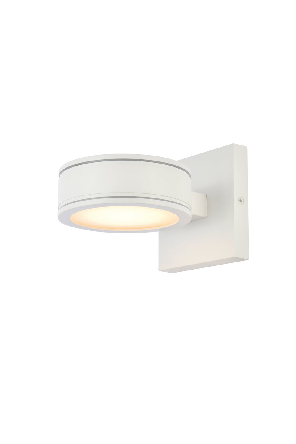 Elegant Lighting - LDOD4018WH - LED Outdoor Wall Lamp - Raine - White