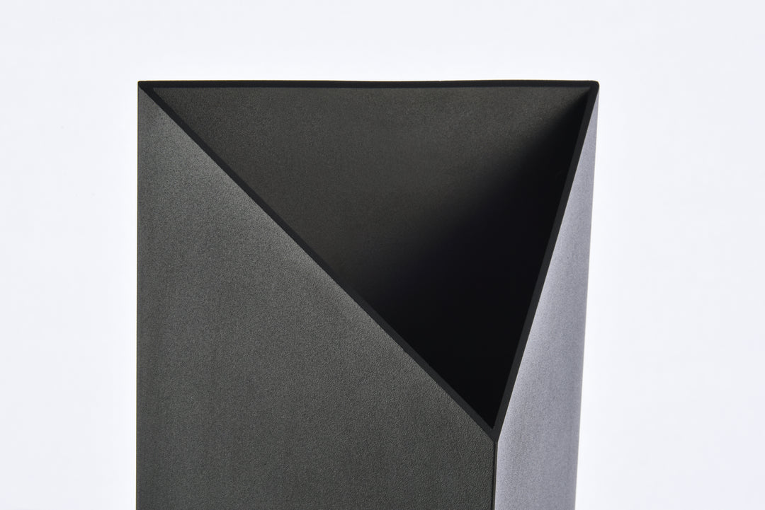 Elegant Lighting - LDOD4022BK - LED Outdoor Wall Lamp - Raine - black