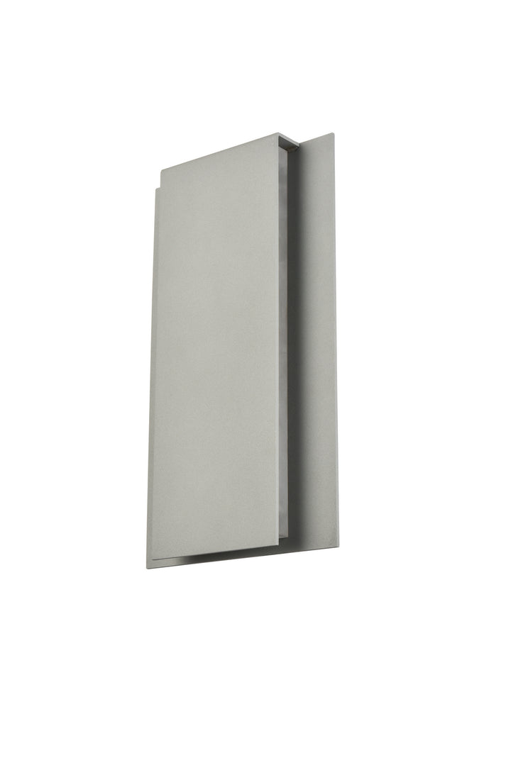 Elegant Lighting - LDOD4033S - LED Outdoor Wall Lamp - Raine - Silver