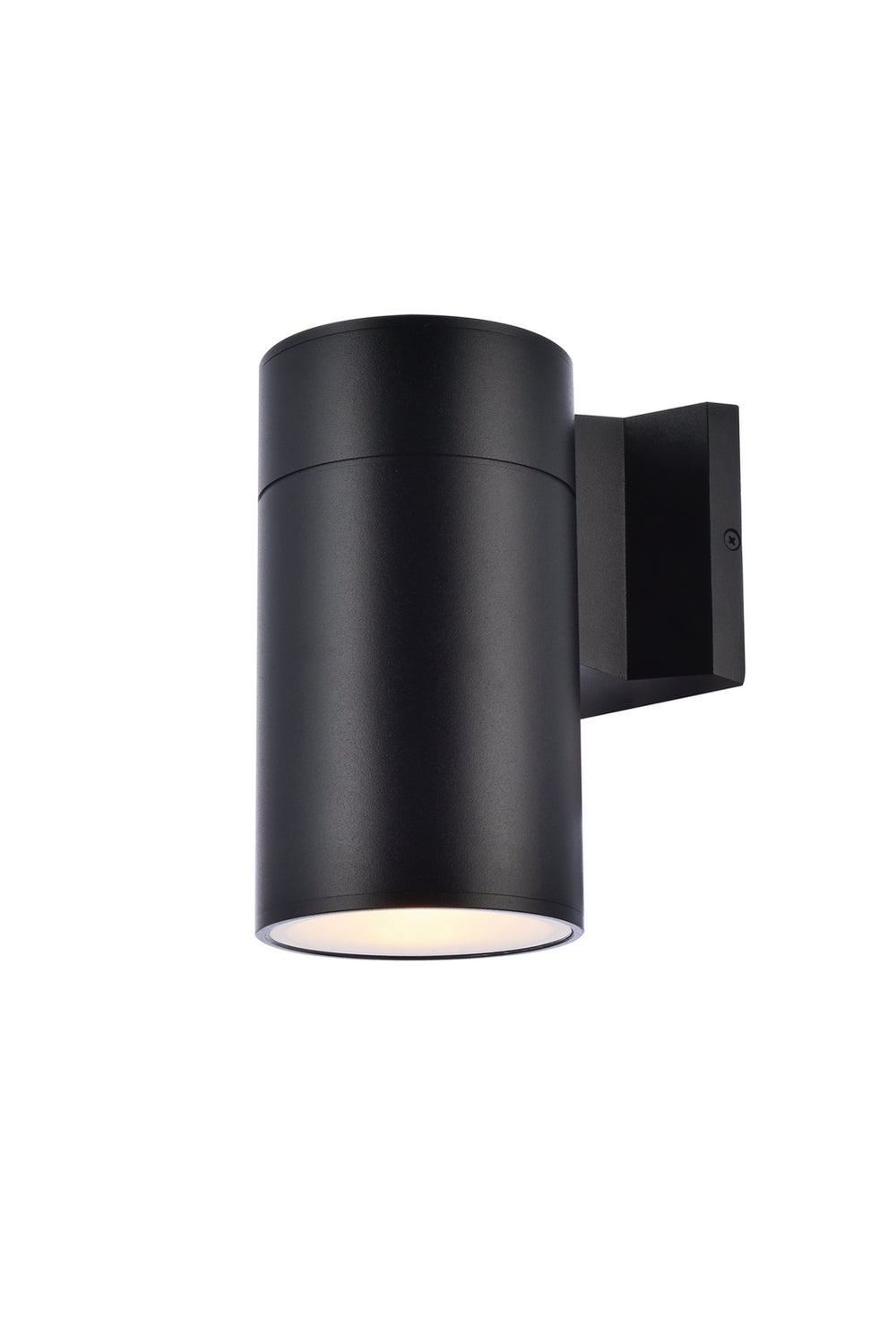 Elegant Lighting - LDOD4039BK - LED Outdoor Wall Lamp - Raine - black