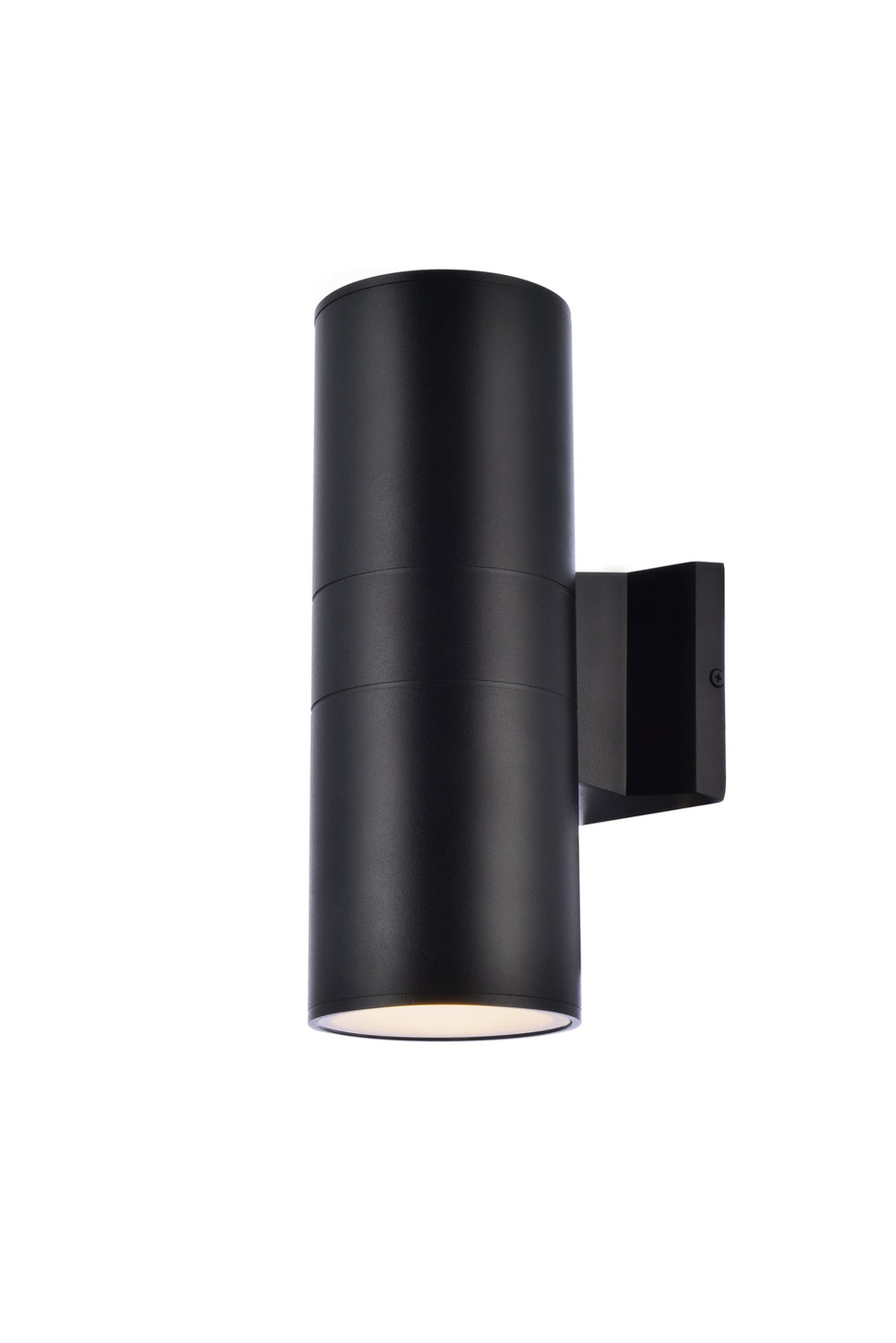 Elegant Lighting - LDOD4040BK - Outdoor Wall Mount - Raine - black