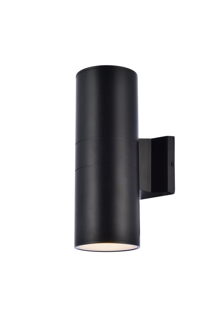 Elegant Lighting - LDOD4040BK - Outdoor Wall Mount - Raine - black