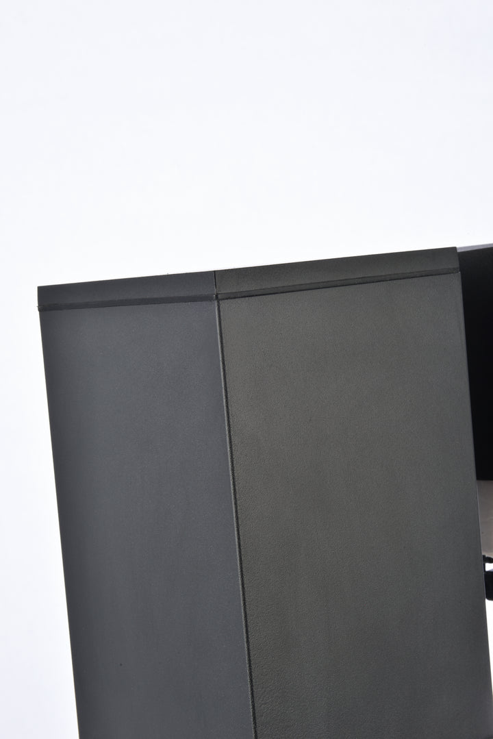 Elegant Lighting - LDOD4041BK - Outdoor Wall Mount - Raine - black