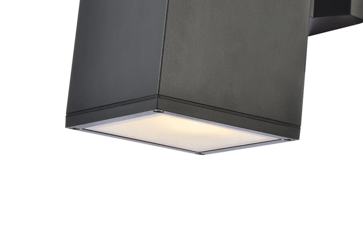 Elegant Lighting - LDOD4041BK - Outdoor Wall Mount - Raine - black