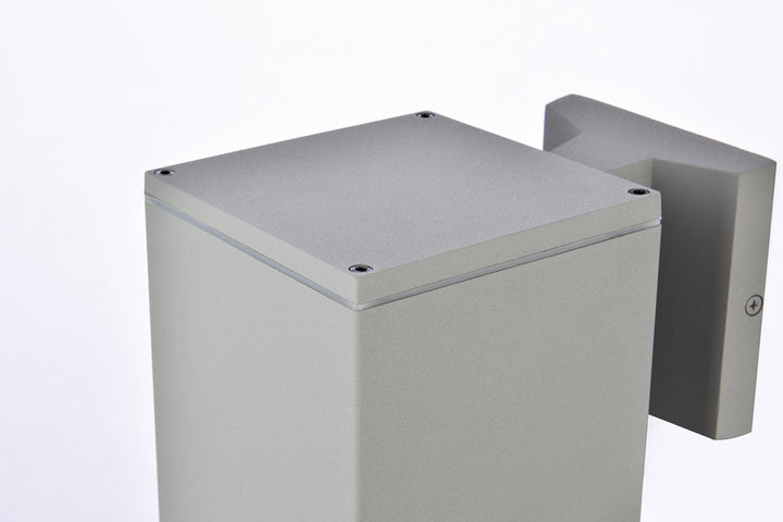 Elegant Lighting - LDOD4041S - Outdoor Wall Mount - Raine - Silver