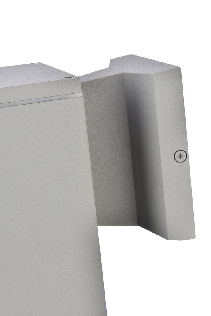 Elegant Lighting - LDOD4041S - Outdoor Wall Mount - Raine - Silver