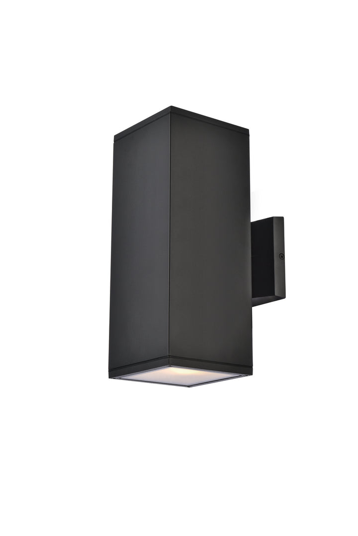 Elegant Lighting - LDOD4042BK - Outdoor Wall Mount - Raine - black