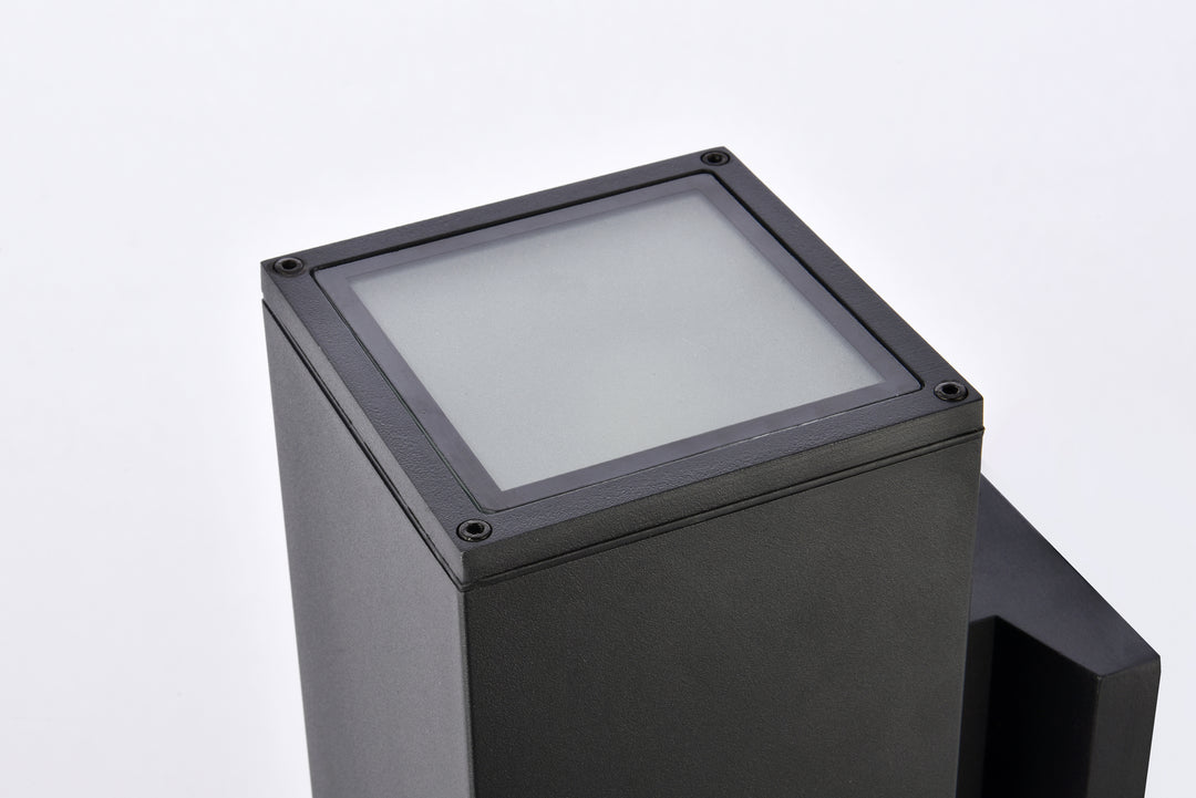 Elegant Lighting - LDOD4042BK - Outdoor Wall Mount - Raine - black
