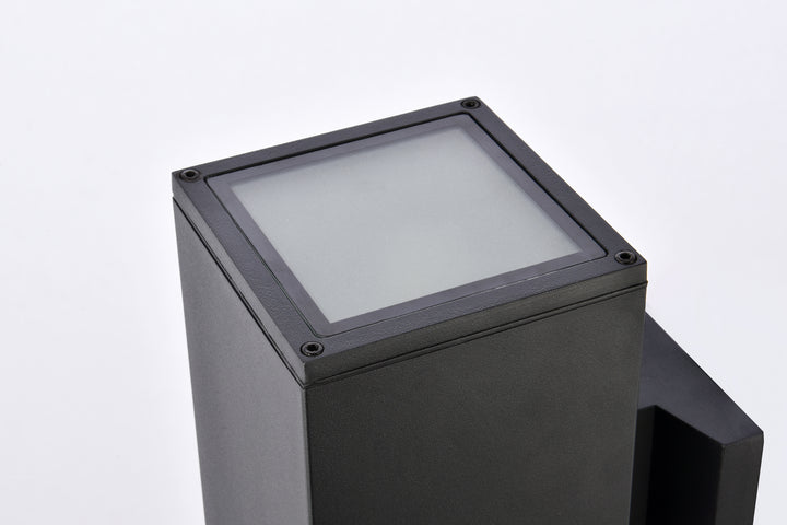 Elegant Lighting - LDOD4042BK - Outdoor Wall Mount - Raine - black